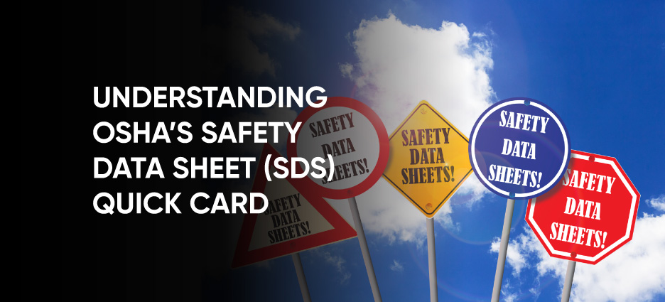 Understanding SDS Quickcard