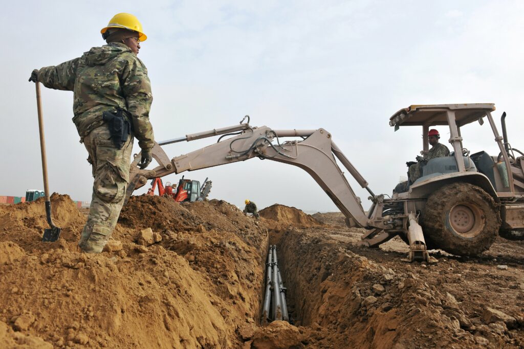 trenching and excavation