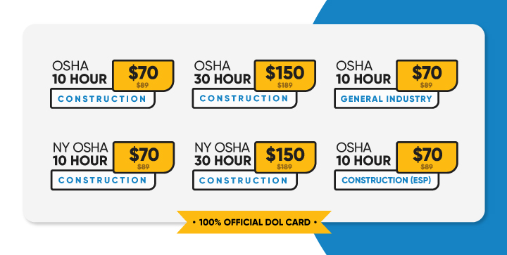 Exclusive Discounts on OSHA Courses